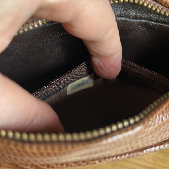 Chanel lizard bag with box, dust cloth, and card - Picture 8 of 15